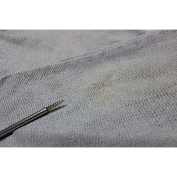 Lee women's 80s 90s vintage light wash high rise tapered leg mom jeans 16/18 Med - Picture 11 of 16